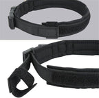 EXCELLENT ELITE SPANKER Nylon Puppy Dog Collar Adjustable Soft Padded Collar Heavy Duty Quick-Release Buckle Lightweight No-Choke for Small Medium Dogs(BLK,XS)