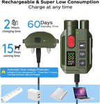 Dogs Training Collar, 1968FT Dog Training Collar with Remote, IP67 Waterproof Rechargeable Collar with 4 Training Modes (Beep&Vibration but fully Safe for Pets) for Small Medium Large Dogs (Pack of 2)