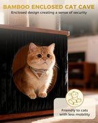 Modern Cat Tree for Indoor Cats, Nordic Loft Style, Cat Tower for Kitten with Sisal Scratching Posts, Soft Padded Beds & Cozy Condos, Floor-Mounted for Kittens & Adult Cats