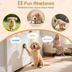 ChunHee Dog Bells to Go Outside - Bell for Dogs to Ring to Go Potty | Durable Chew-Resistant Design | 5 Adjustable Volume & 28 Custom Ringtones | Dog Bells to Go Outside Without Barking