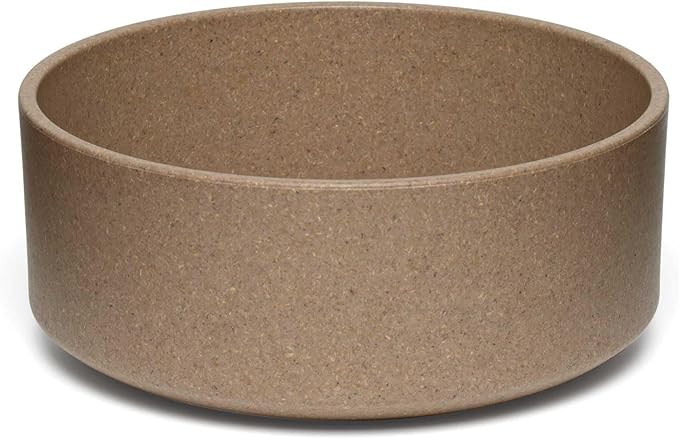 Loving Pets - Dolce Bamboo - Eco-Friendly Pet Bowls & Dishes for Dog, Cats, Puppy Food and Water Dish -Sustainable and Dishwasher Safe, Made with Real Bamboo (Large, Coffee-Brown)