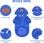 BEAUTYZOO Dog Sweaters for Extra Large Dogs Girl Boy, XXXL Dog Hoodie with Pocket & Leash Hole, Soft Warm Waffle-Like Laminated Cotton Pet Clothes for Cold Weather, Doberman Great Dane Sweatshirt, 3XL