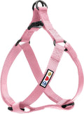 Pawtitas Solid Step-in Dog Harness – Adjustable No-Pull Vest for Puppies to Seniors, Safe & Comfortable XS Millennial Pink