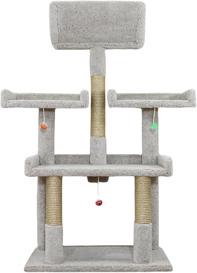 Prestige Cat Trees 56" Extra Large Spacious Cat Tree