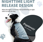 Dog Shirt, Cooling Vest Lightweight Breathable, Dog T-Shirts All-Season Sun Protection Quick Dry Soft Stretchy Reflective Tank Top - Small Medium Large Dogs (Misty Glade+Water Drop, Small)