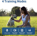 Dog Training Collar with Remote - 4900FT Dog Shock Collar for IP67 Waterproof with 4 Training Modes, Security Lock，Rechargeable E-Collar for All Breeds（10-120lbs）