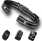 Dog Collar Replacement Strap,Replacement Collar for Training Shock Collar Reflective Adjustable Bark Collar Strap Compatible with Most Training Receivers ﻿