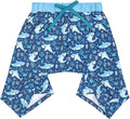 HDE Dog Swim Trunks Hawaiian Board Shorts Beach Pool Swimsuit for XS to XXL Dogs Blue Sharks - XS