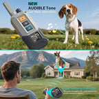 CanineJoy Dog Shock Collar – 4800ft Dog Training Collar with Remote, IPX7 Waterproof & Rechargeable E-Collar with 4 Training Modes, Security Lock, for Large Medium Small Dogs(7-130lbs)