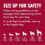 KONG Classic Stuffable Dog Toy - Fetch & Chew Toy for Dogs - Treat-Filling Capabilities & Erratic Bounce for Extended Play Time - Durable Natural Rubber Material - for Medium Dogs (Pack of 2)