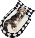 Cat Scratcher Bed 3 in 1 Sisal Cat Scratching Board for Indoor Oval Cat Scratch Pad Durable Scratching Lounge Bed Round Bowl with Toy Balls for Cats Kitten Puppy (24"x15.7"x3.5")