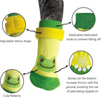 24Pcs Cat Mittens to Prevent Scratching,Cute Patterned Non Slip Cat Booties,Multi Colored Cats Shoes with Adhesive Tabs,Ideal for Bathing Cats,Trimming Nails Walking Puppies