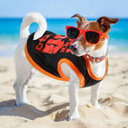 Saintrygo 8 Pieces Dog Shirts Pet Printed Clothes with Funny Letters Summer Pet T Shirts Cool Puppy Breathable Dog Outfit Soft Sweatshirt Cats(Cute Pattern,Small)