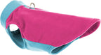 Gooby Half Stretch Fleece Vest Dog Sweater - Pink, X-Large - Warm Pullover Fleece Dog Jacket with D-Ring Leash for Small to Medium Dogs
