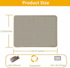 Cat Nail File Scratcher Wrapped Around a Scratching Post, Scratch Pad with 80 Aluminum Oxide Grit, Helps Trim Cat's Nails