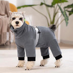 Dog Coats for Small Dogs, Polar Fleece Dog Pajamas Bodysuit for Small Medium Dogs, Dog Winter Jacket Dog Sweater Dog Vest for Small Dog, Dog Four-Legged Warm Clothes