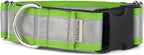 If It Barks - 1.5" Reflective Martingale Collar with Quick Snap Buckle for Dogs - Adjustable - Made in USA - Strong, Durable, and Comfy - Ideal for Training - Fits Most Breeds - Small, Apple Green