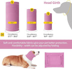 Nanaki Calming Ear Wrap - Quiet Dog Headband & Snood Ear Muffs for Anxiety Relief & Noise Reduction
