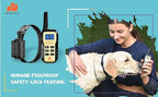 1100 Yard Remote Dog Shock Collar Automatic Stop Bark Training Device with Beeping Vibrating Shocking E-Collar to Train 3 Small Medium to Large Dogs (3-Dog kit)