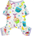 Dog Pajamas for Small Dogs Boy Girl, Dog Clothes Tiny Chihuahua Yorkie Spring Summer Shirt, Cute Puppy Outfit Pjs Jumpsuit Cat Onesie Apparel Pet Clothes