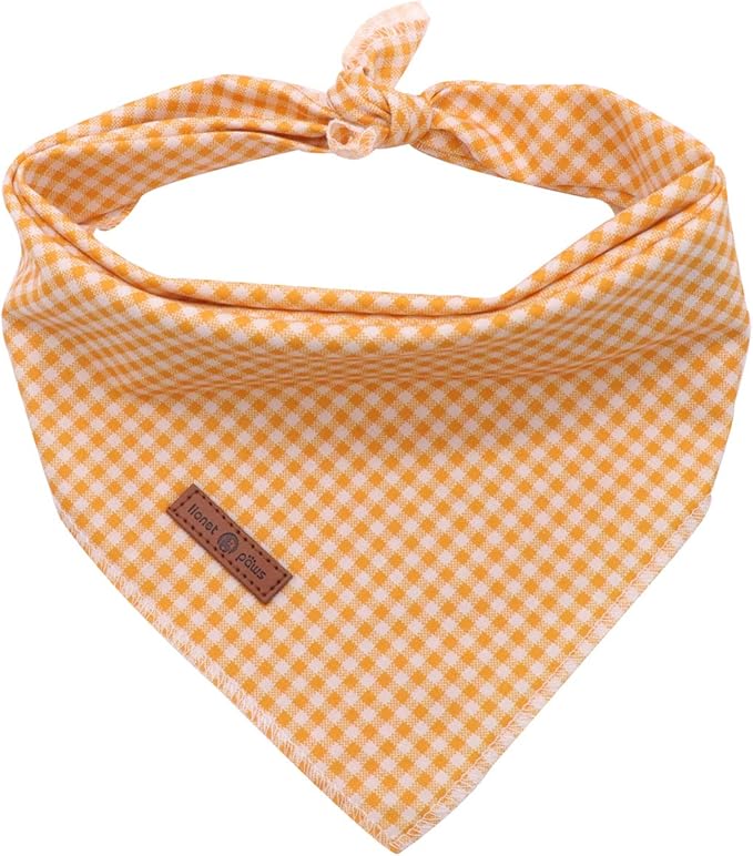 Lionet Paws Dog Bandana for Small Medium Large Dogs, Cat Dogs Kerchief Triangle Bibs Scarf for Girl or Boy