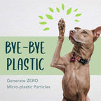 Dog Poop Bag, Compostable Dog Poop Bags, Doggied Poop Bags, Eco-Friendly, Unscented, Vegetable-Based, Extra Thick, Leak Proof, for Dogs and Cat Scoops, 120 Counts with Holder