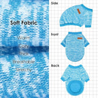 1 Pc Dog Sweaters for Small Dogs Girl Boy Winter Fleece Clothes Warm Soft Dog Sweatshirt Outfit for Dogs Cats Pet Apparel