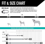 Wolfgang Heavy Duty, Adjustable Dog Collar with Quick Release Nylon Buckle for Walking & Training, RockyPeaks Print, Medium