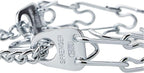 HS Sprenger Chrome Steel Training Collar (Pack of 2)