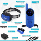 Vibrating Dog Collar - NO Shock - Small Dog Training Collar with Remote - Fits Small Dogs Under 15 pounds (Between 5-15 lbs) - Vibration & Sound Only - 1,000 FT Range - Long Lasting Battery Life