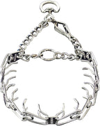 Herm Sprenger Pet Supply Imports Stainless Steel Training Collar with Quick Release Snap for Dogs, Small, 2.25mm, Fits Necks up to 14"