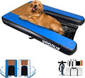 Vapaus Inflatable Dog Boat Ramp Floating Pup Dock Ladder for Water Pool Lake Pontoon Heavy Duty Non-Slip Portable Swim Platform for Swimming Upgraded D-Rings & Accessories for Large Dogs Up to 260lbs