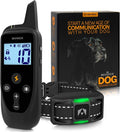 INVIROX 2026 Edition Dog Training Collar, 123 Levels for Reactive or Stubborn Dogs, 1100yd Long-Range E Collar, Waterproof Rechargeable System with Manual Bark Control for Large Dogs