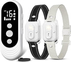 Dog Shock Collar 2 Dogs, 3300ft Dog Training Collar with Remote, IPX7 Waterproof Rechargeable Sleek Modern for All Dogs with Beep, Vibration, Safety Shock, Light Mode, 8-120 lbs NF