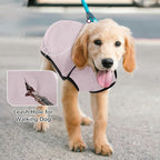 ROZKITCH Dog Winter Coat Soft Pullover Pajamas, Pet Windproof Warm Cold Weather Jacket Vest Cozy Jumpsuit Apparel Outfit Clothes for Small Medium Large Giant Walking Hiking Travel Light 2XL