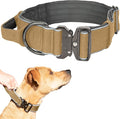 Leash Boss Tactical Dog Collar - Dog Collar with Handle Heavy-Duty Adjustable Military K9 Collar with Quick Release Buckle and Handle - for Training