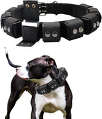Tactical Weighted Dog Collar - Weights for Training & Exercise - Small, Medium, Large Dogs