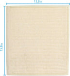 Kilodor Cat Scratcher Mat, Replaceable Sisal Scratching Pads for Cat Scratching Post, 15.8 * 13.8 Inches 2 Packs