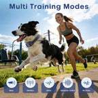 Dog Training Collar with Remote – 4200FT Range, 2-in-1 Ultrasonic Bark Deterrent, 4 Humane Training Modes, Dual Channel, IP67 Waterproof & Rechargeable eCollar for Small, Medium & Large Dogs 20–120lbs