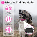 No Shock Dog Training Collar with Remote 3300ft Range, Vibrating Dog Collar, Vibration Collar for Small Medium Large Dogs, 9 Style Tones and Vibration Collar