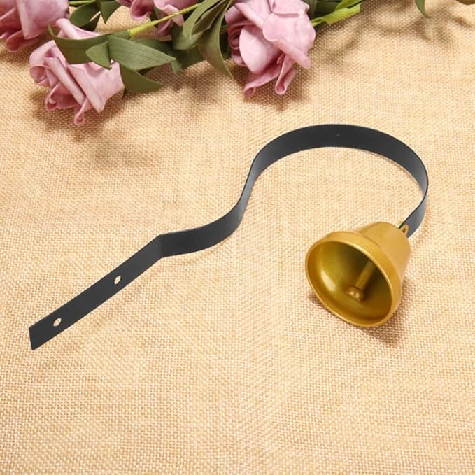 Retro Doorbell, Traditional Metal Shopkeepers Bell, Home Office Retail Store Door Hanging Bell Dog Training Bell Ring Bell for Door Opening,Remind You Customer Coming