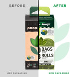 The Original Poop Bags® Dog Poop Bags Rolls – 38% Plant-Based, USDA Certified, Unscented, Leak-Proof & Durable Waste Bags for Dogs, 960 Count