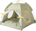 Pet Tent House Dogs Bed Portable Removable Puppies Cat Indoor Outdoor Kennels Cave
