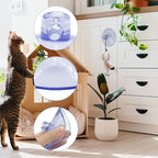 WishLotus 4pc Cat Window Perch - Suction Cup Bed Seat Accessories, Thickened PVC Suction Cup Replacement, Pet Supplies