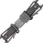 Herm Sprenger Black Stainless Steel Dog Collar with Quick Release ClicLock Buckle O-Ring Biothane Insert Training Collar Made in Germany (Black, 25in x 4.0mm(Neck Size up to21-22in))