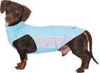 Dachshund Dog Cooling Vest, Breathable Summer Dog Cooling & Quick-Dry Shirt for Outdoor Activities,Mini Dachshund Lightweight Clothes, Vest Small Dogs (Blue, L(16-22 lbs))