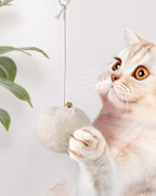Yaheetech 36in PE Rattan Cat Tree with Big Perch, Breathable Woven Condo, Extra Long Sisal Scratching Post, Washable Cushion, Natural Cooling Design for Indoor Large Kittens, Beige