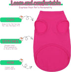 Paiaite Dog Clothes Fashionable Sleeveless Pet Vest: 'Little Miss Sassy' Printed Cotton Dog Shirt, Ideal for Small, Medium, and Large Breeds, Ensuring Comfort and Breathability White XL