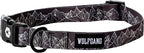 Wolfgang Heavy Duty, Adjustable Dog Collar with Quick Release Nylon Buckle for Walking & Training, WolfMountain Print, Large