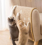 Plus Size Cat Scratching Mat Pastable Natural Sisal Grinding Claws Mat and Anti-Slip Carpet for Cat Grinding Claws and Furniture Protecting Carpet Sofas (50 * 80cm)